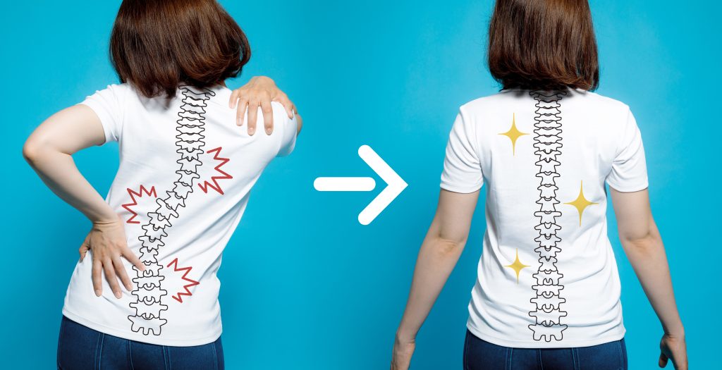 A well-aligned spine is a healthy spine